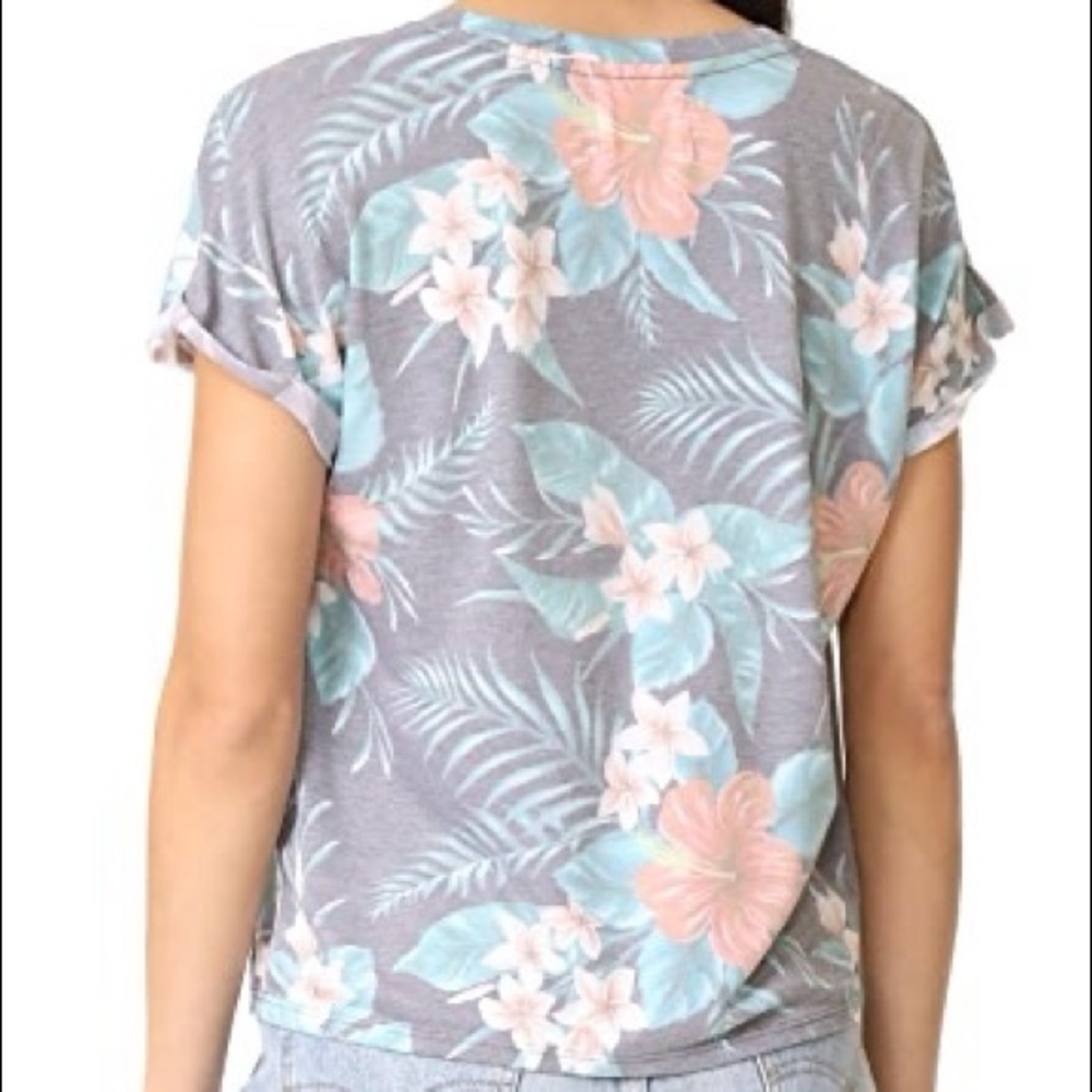 Sol Angeles Tulum Garden Floral Print Tee NWT - Picture 2 of 8
